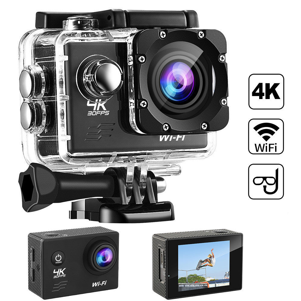 Waterproof Action Cam – 4K Ultra HD for Sports & Adventure