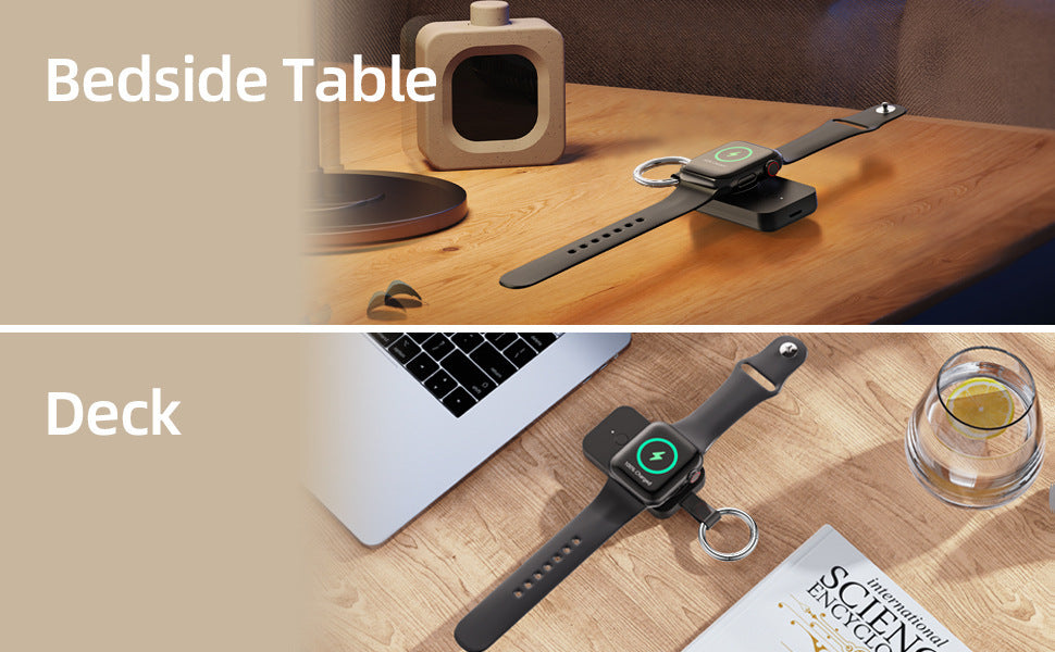 1000mAh Magnetic Watch Charger Keychain