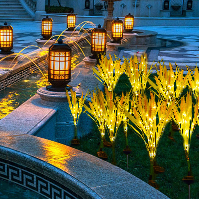 Solar Wheat Grass Lawn Lamp