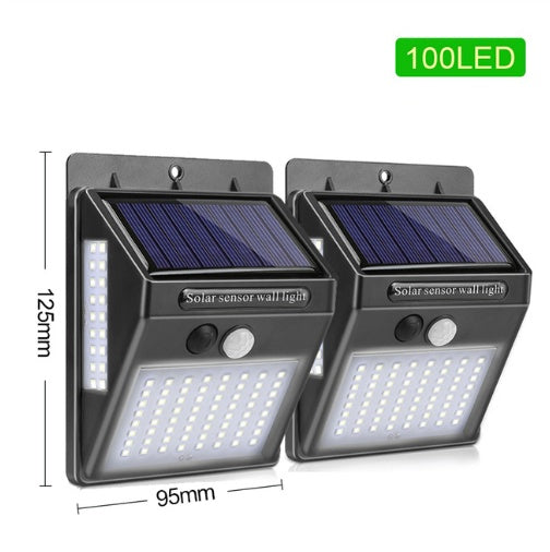 Outdoor Solar Sensor Wall Light