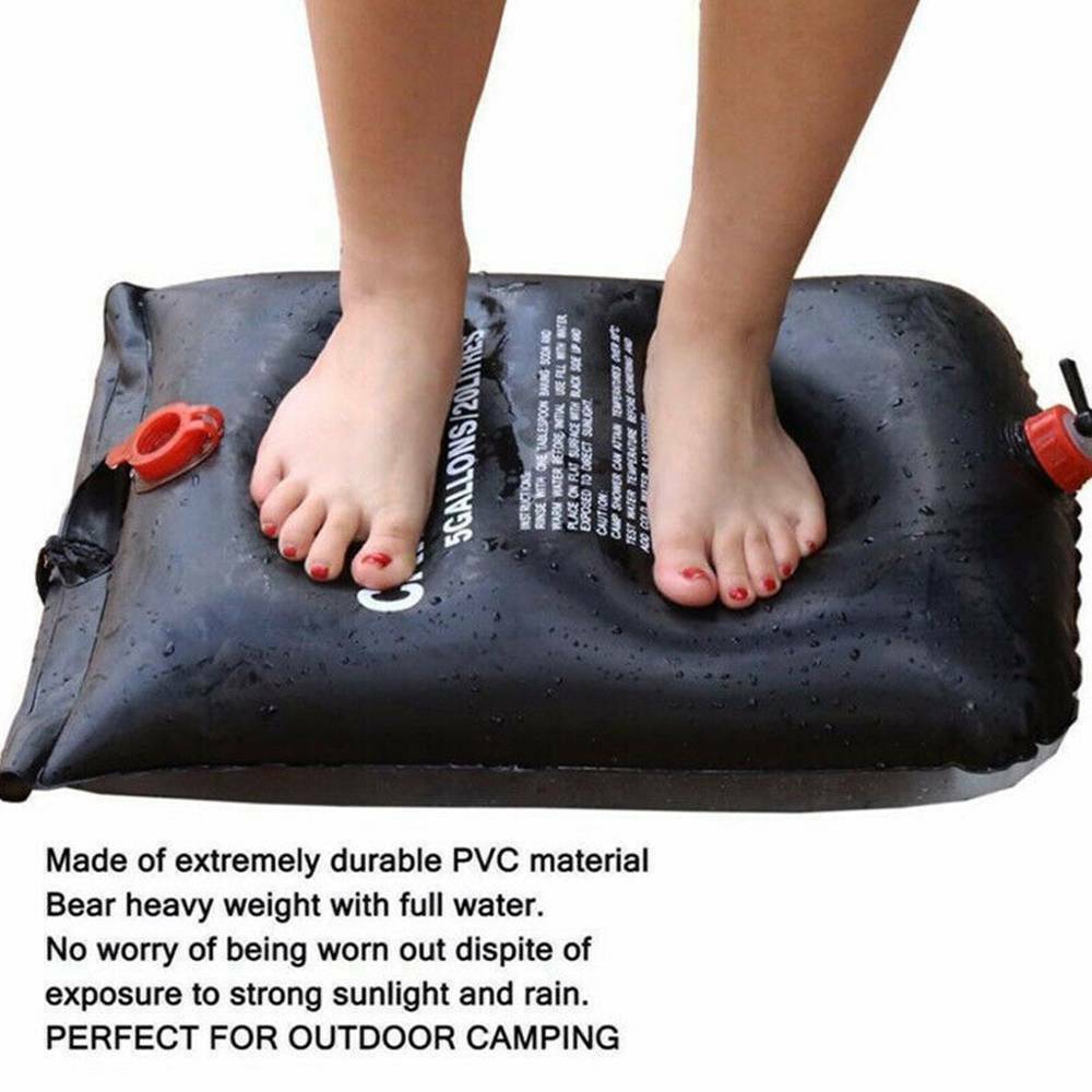 20L Heatable Camping Shower Bag