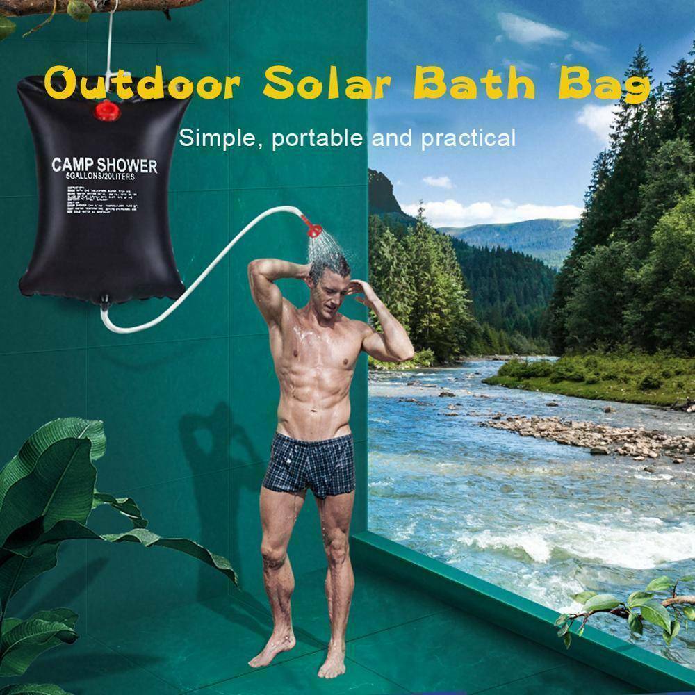 20L Heatable Camping Shower Bag