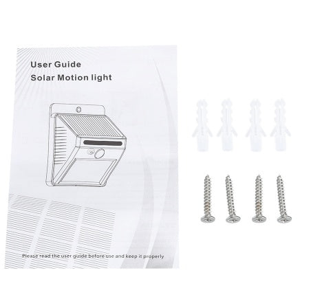 Outdoor Solar Sensor Wall Light