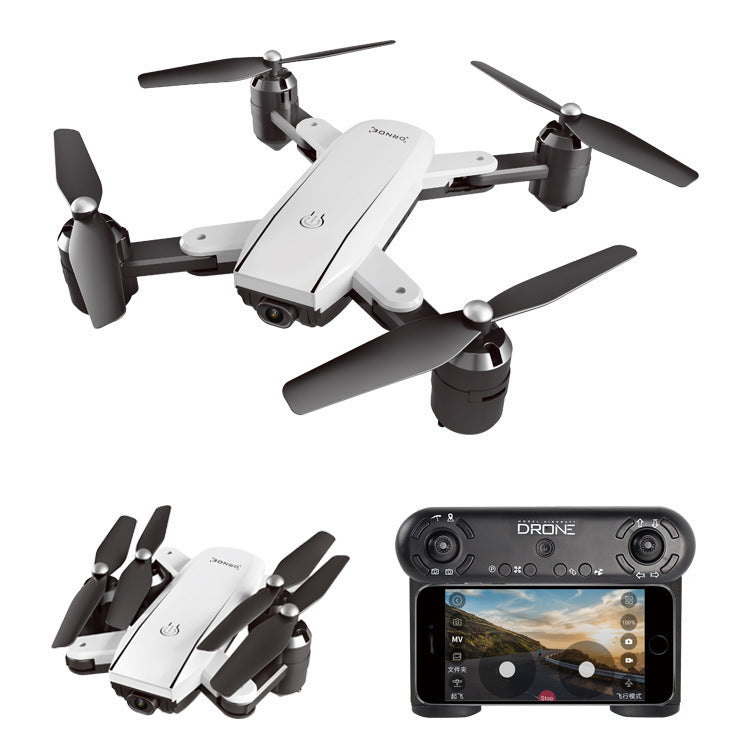 Foldable RC Drone – Compact Design with Remote Control