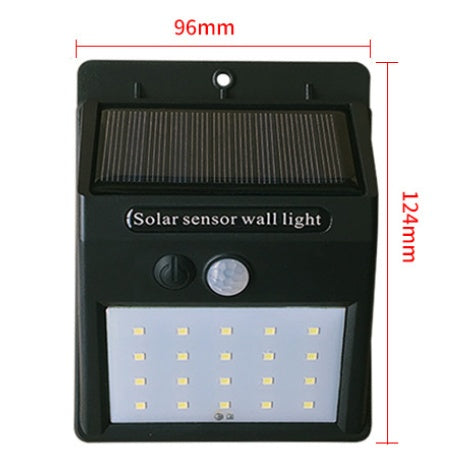 Outdoor Solar Sensor Wall Light