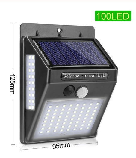 Outdoor Solar Sensor Wall Light