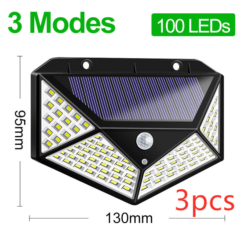 Outdoor Solar Sensor Wall Light