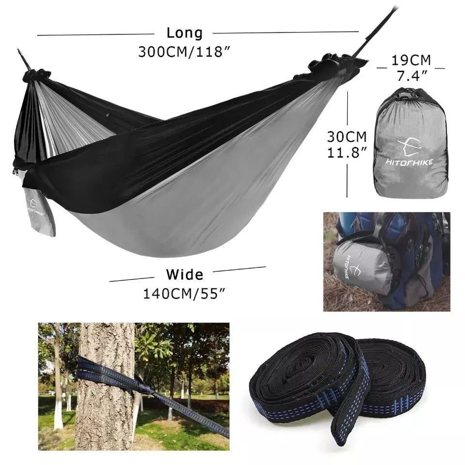Portable Nylon Backpacking Hammock