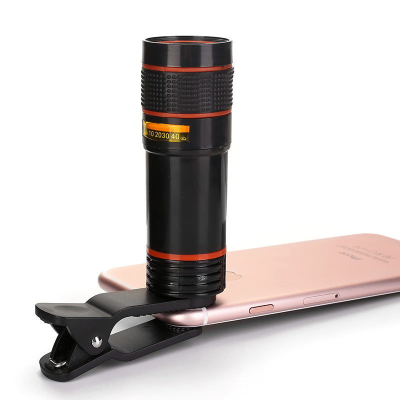 Mobile Telescope Lens – High Zoom Clip-On for Phones
