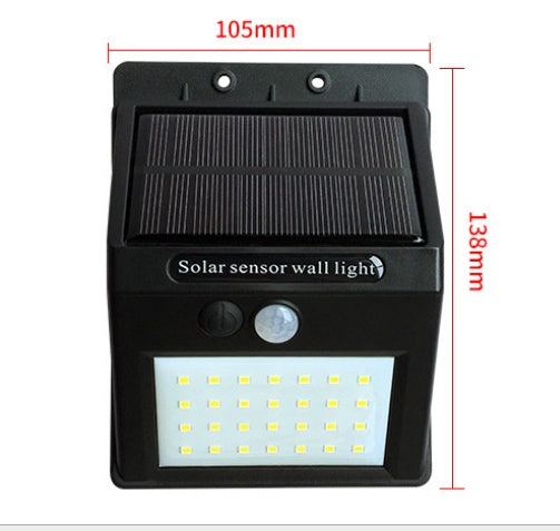 Outdoor Solar Sensor Wall Light