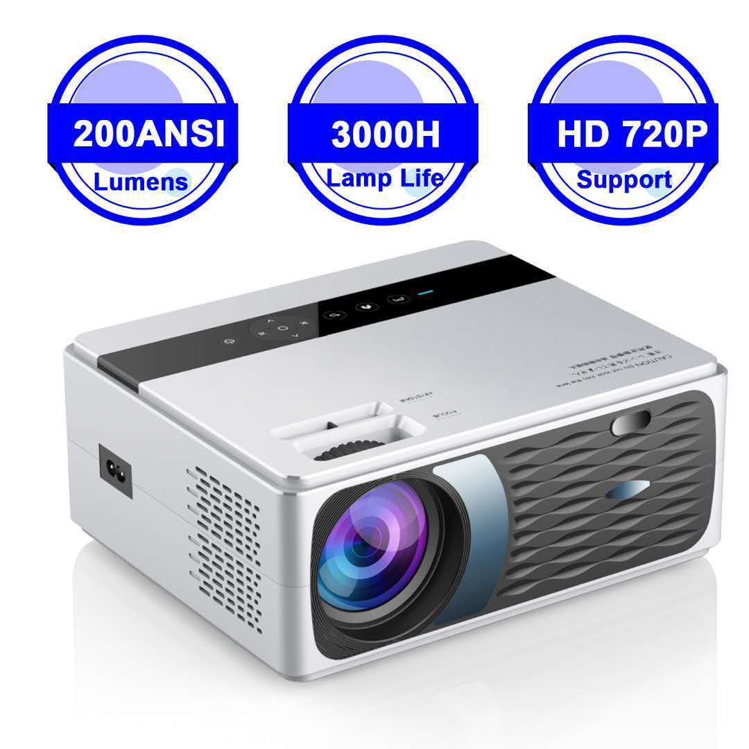 HD Compact WiFi Projector – Works with Android & iPhone