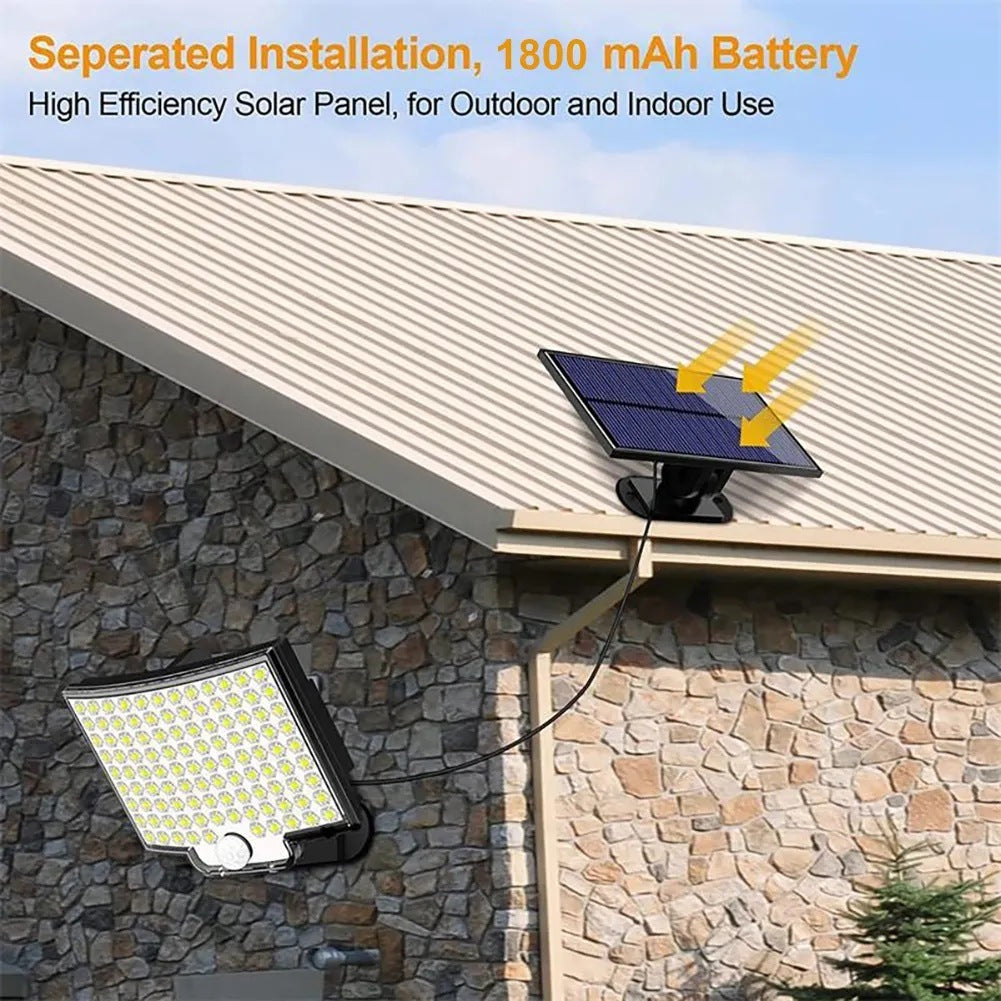 106LED Lawn Solar Wall Lamp