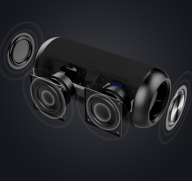 All-Terrain Bluetooth Speaker – Water-Resistant with Rich Bass