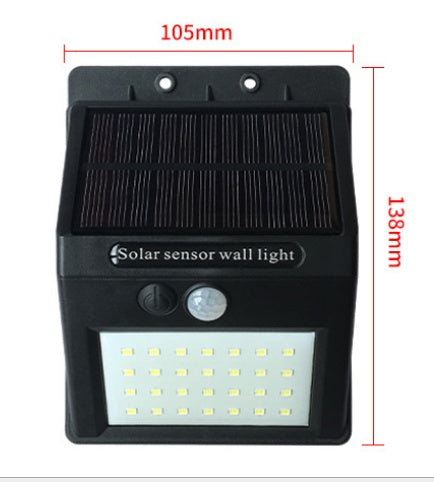 Outdoor Solar Sensor Wall Light