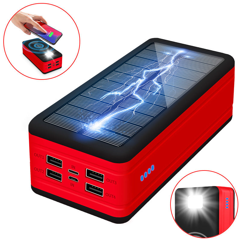 Large-Capacity Wireless Charging Station