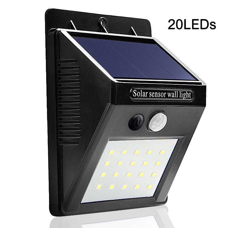 Outdoor Solar Sensor Wall Light