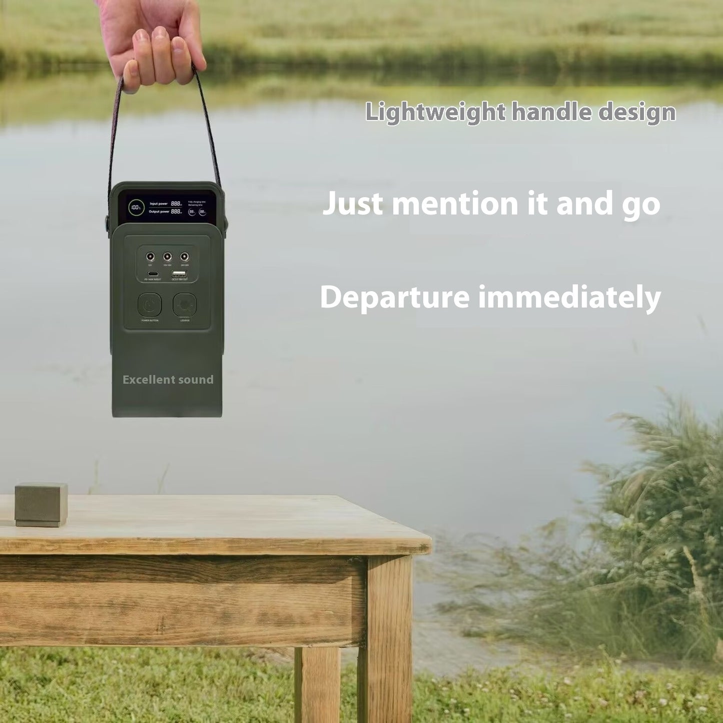 Portable Wireless Power Bank – High Capacity