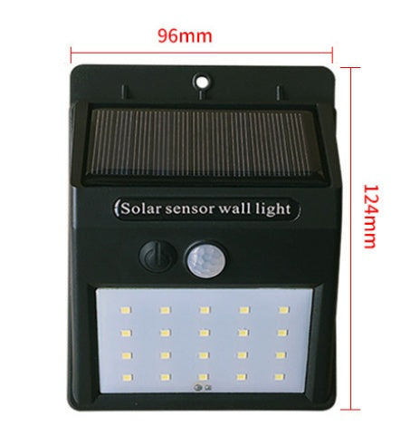 Outdoor Solar Sensor Wall Light