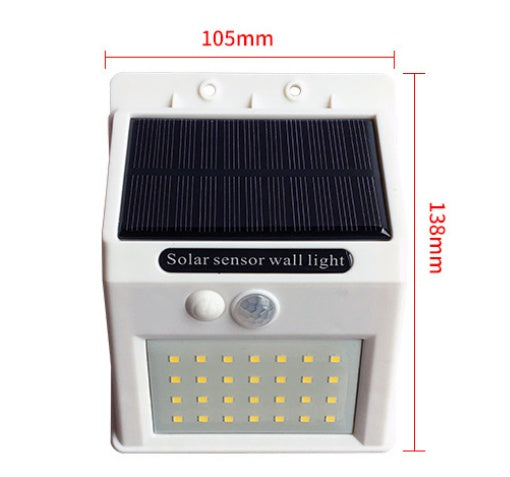 Outdoor Solar Sensor Wall Light