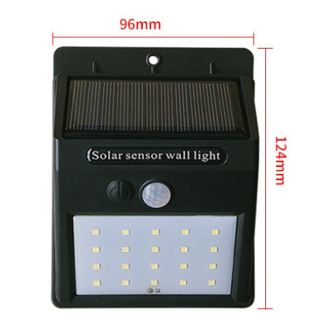 Outdoor Solar Sensor Wall Light