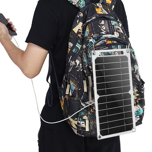 Backpack with Built-In Solar Charger