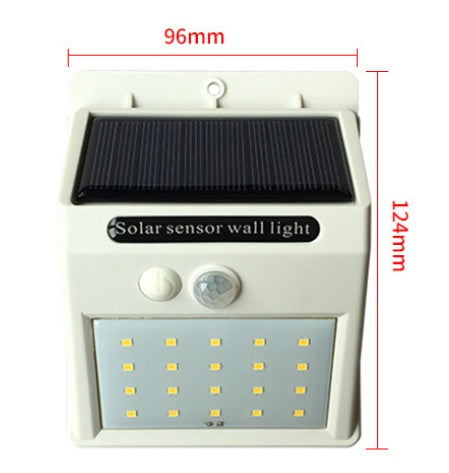 Outdoor Solar Sensor Wall Light