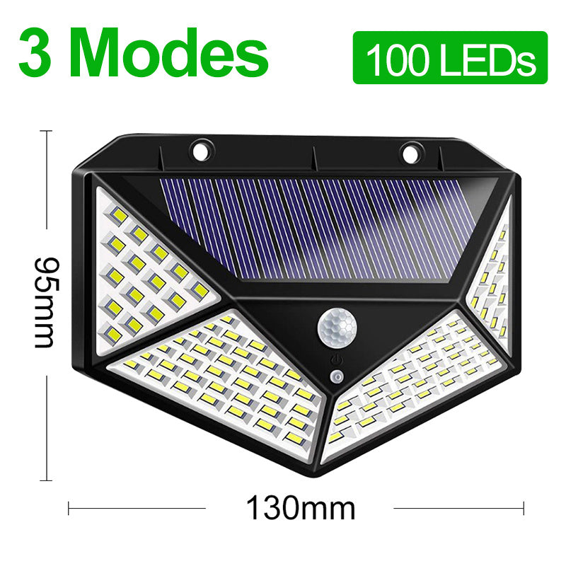 Outdoor Solar Sensor Wall Light