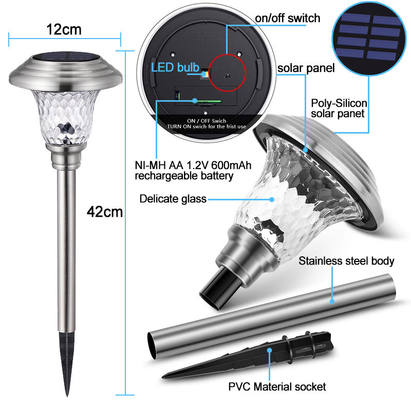 Outdoor Solar Pathway Light