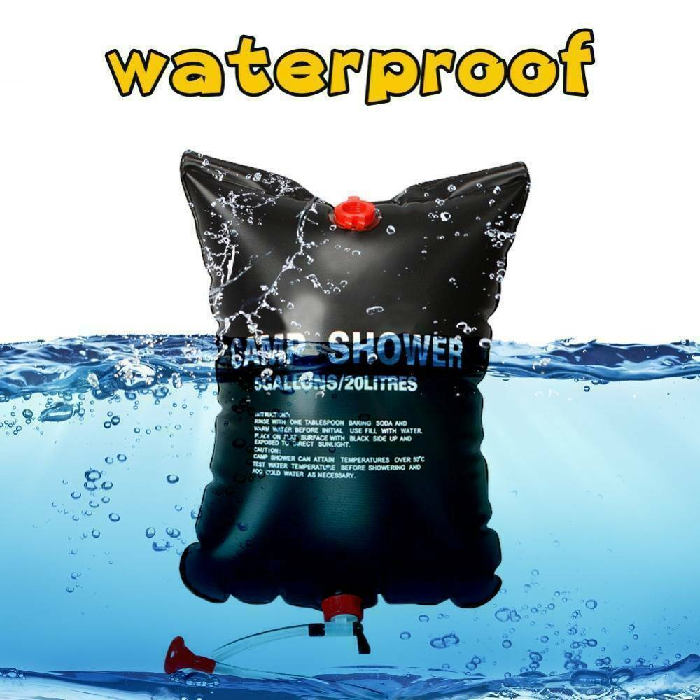 20L Heatable Camping Shower Bag