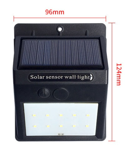 Outdoor Solar Sensor Wall Light