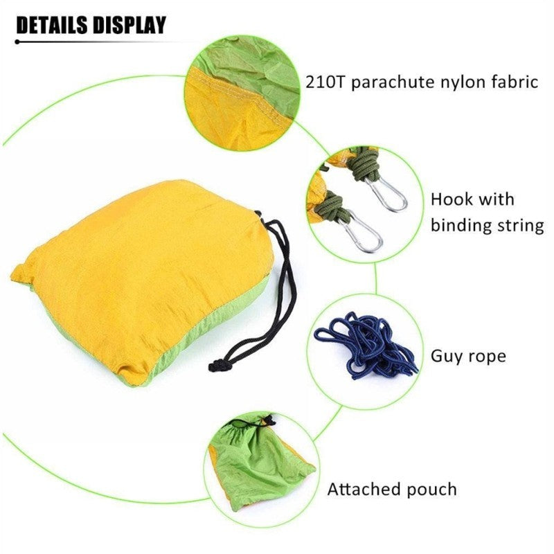 Portable Nylon Backpacking Hammock
