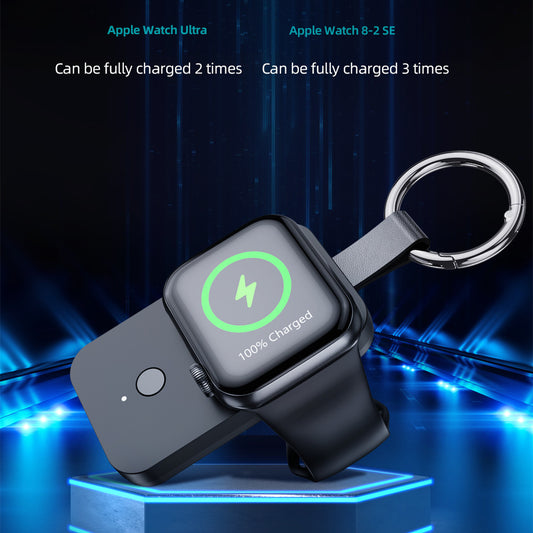 1000mAh Magnetic Watch Charger Keychain