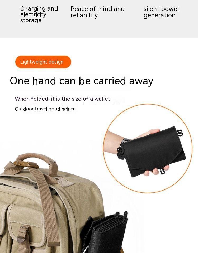Solar Charging Panel Power Bank