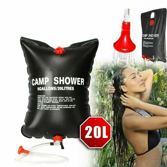 20L Heatable Camping Shower Bag