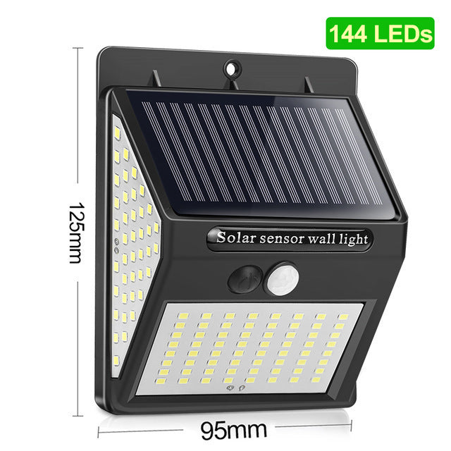 Outdoor Solar Sensor Wall Light