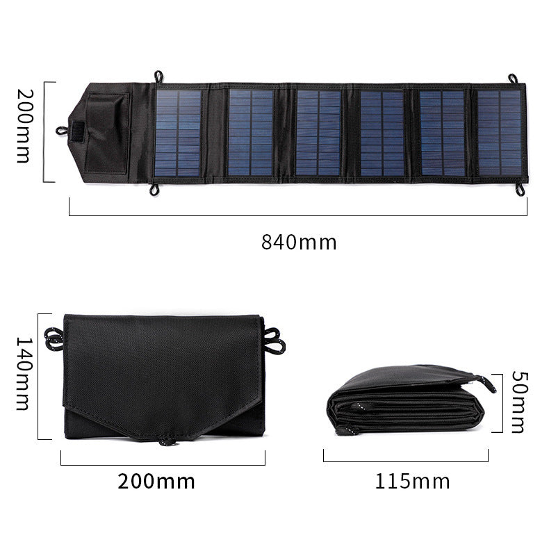 Solar Charging Panel Power Bank